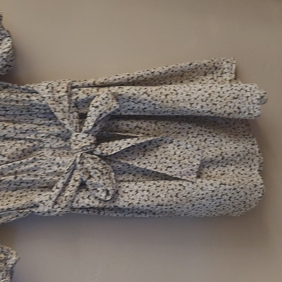 BANANA REPUBLIC FACTORY Floral Open Back A-Line Dress - Picture 9 of 12